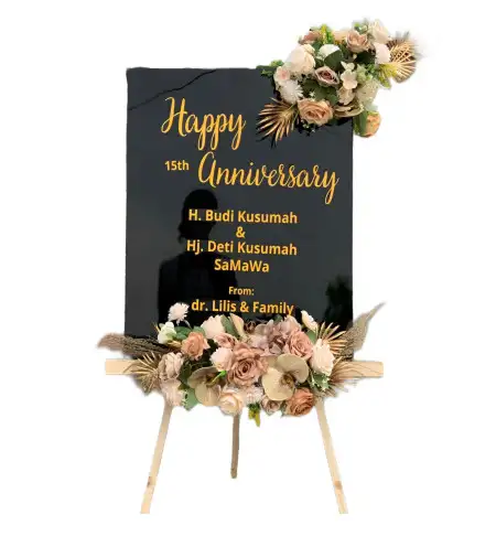 Papan Bunga Akrilik Sukojember